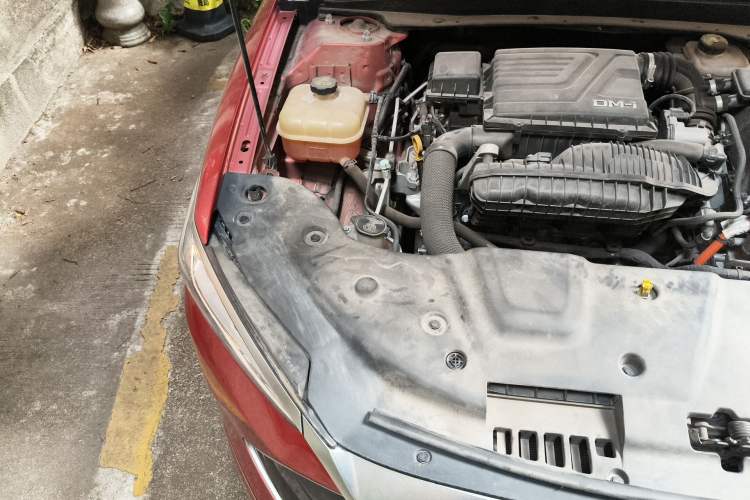 Used BYD Qin PLUS 2021 DM-i 120KM Prestige Model Engine Bay Right