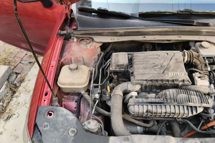 Used BYD Qin PLUS 2021 DM-i 55KM Prestige Model Engine Bay Right