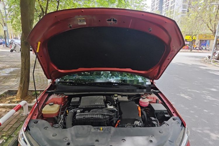 Used BYD Qin PLUS 2021 DM-i 55KM Flagship Model Engine Bay