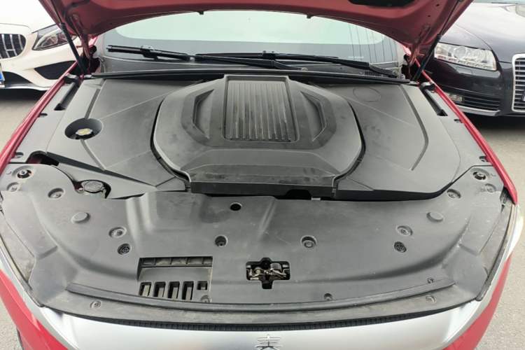 Used BYD Qin PLUS 2021 EV 500KM Luxury Model Engine Bay
