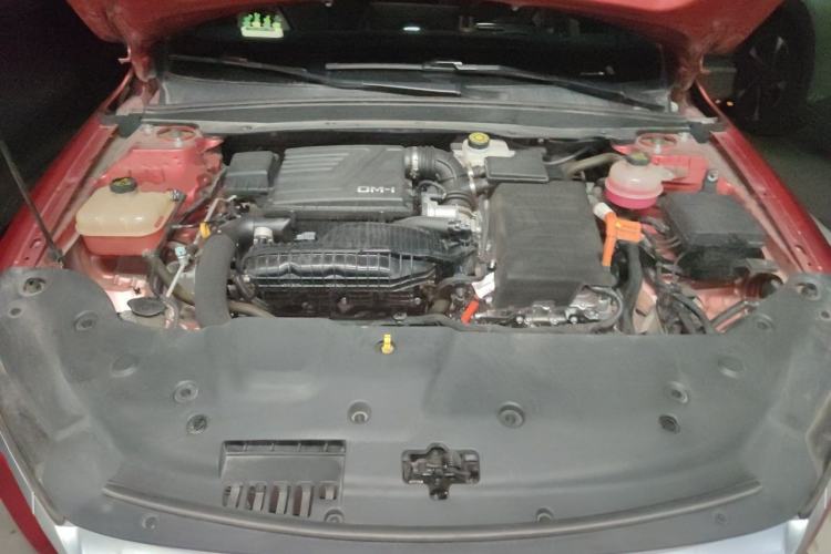 Used BYD Qin PLUS 2021 DM-i 120KM Flagship Model Engine Bay
