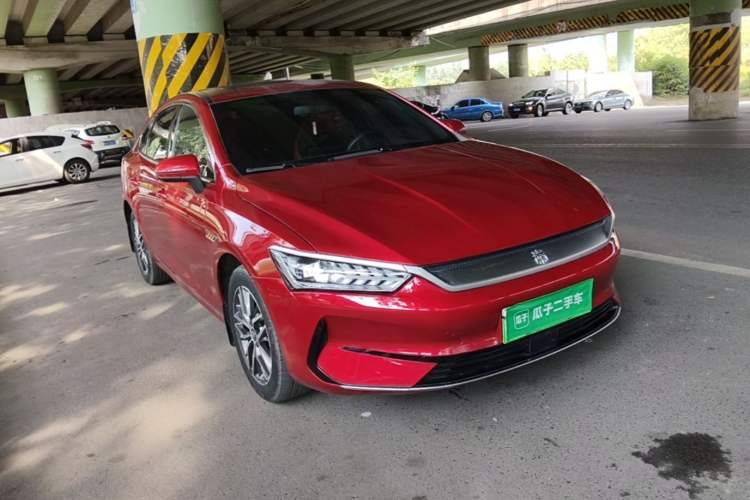 Used BYD Qin PLUS 2021 EV 400KM Luxury Model Exterior 1