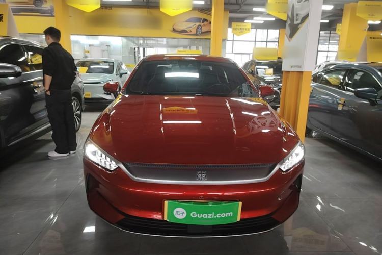 Used BYD Qin PLUS 2021 EV 500KM Premium Model Front