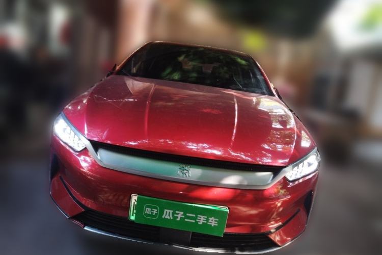 Used BYD Qin PLUS 2021 EV 500KM Luxury Model Front