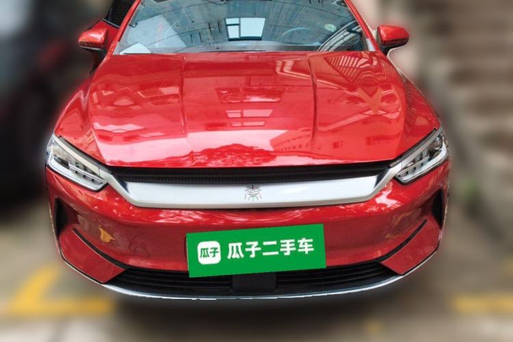 Used BYD Qin PLUS 2021 EV 500KM Luxury Model Front