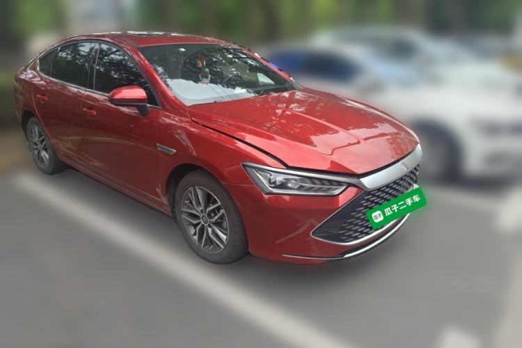 Used BYD Qin PLUS 2021 DM-i 120KM Prestige Model Front Right 45 Deg