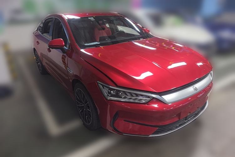 Used BYD Qin PLUS 2021 EV 600KM Flagship Model Front Right 45 Deg