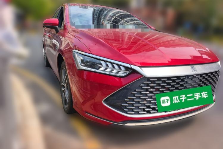 Used BYD Qin PLUS 2021 DM-i 120KM Prestige Model Front Right 45 Deg