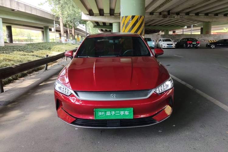 Used BYD Qin PLUS 2021 EV 400KM Luxury Model Front
