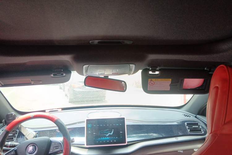 Used BYD Qin PLUS 2021 EV 400KM Luxury Model Headliner
