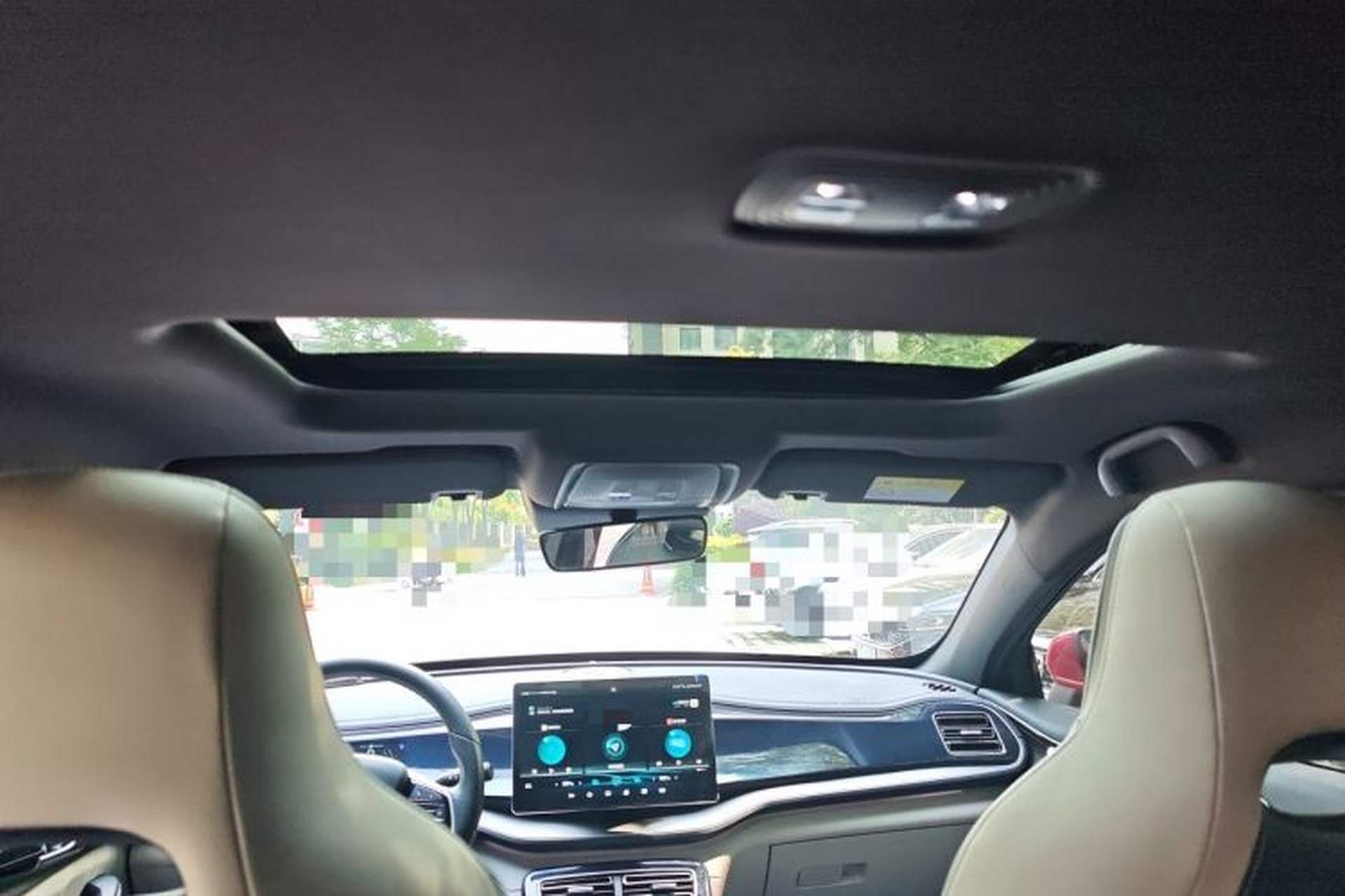 Used BYD Qin PLUS 2021 EV 500KM Premium Model Headliner