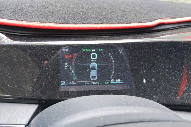 Used BYD Qin PLUS 2021 DM-i 55KM Prestige Model Instrument Cluster