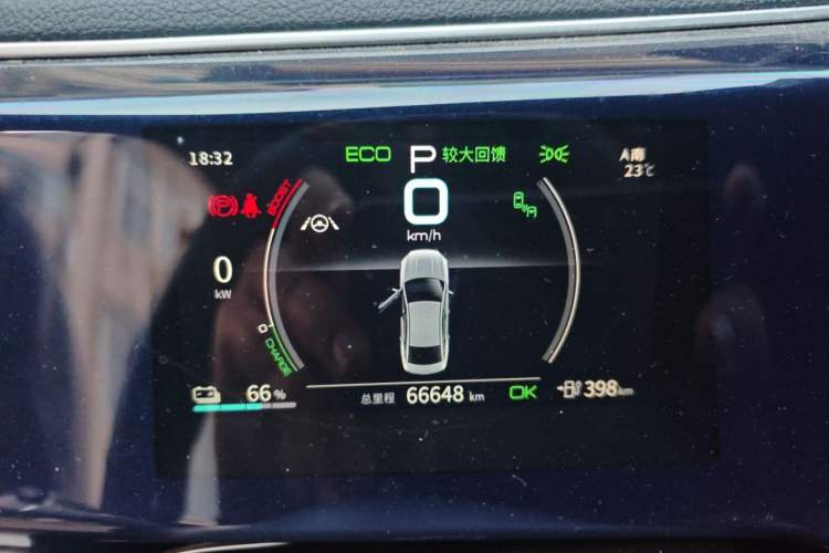 Used BYD Qin PLUS 2021 EV 600KM Flagship Model Instrument Cluster