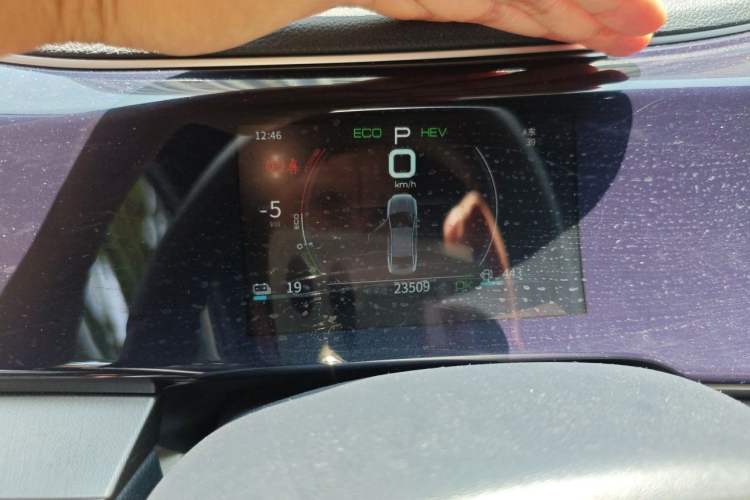 Used BYD Qin PLUS 2021 DM-i 55KM Flagship Model Instrument Cluster