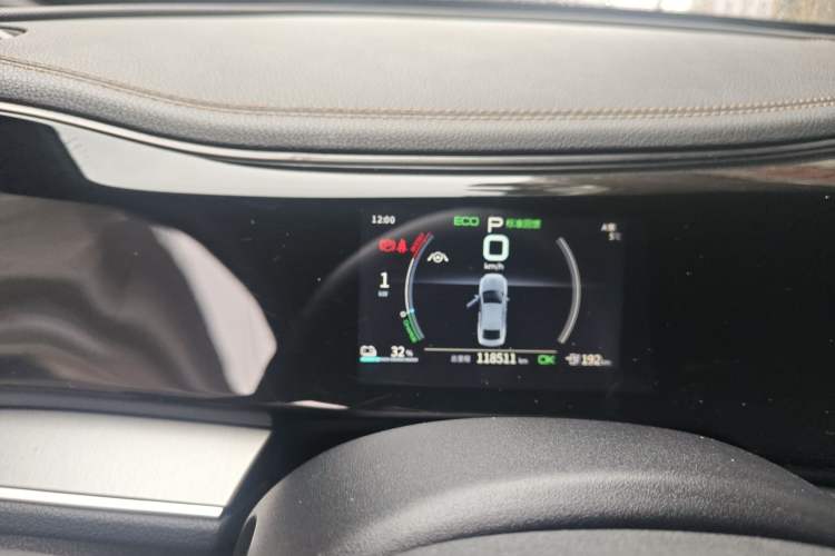 Used BYD Qin PLUS 2021 EV 600KM Flagship Model Instrument Cluster
