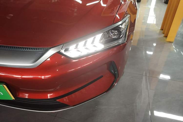 Used BYD Qin PLUS 2021 EV 500KM Premium Model Left Front Headlight