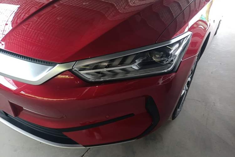 Used BYD Qin PLUS 2021 EV 500KM Premium Model Left Front Headlight