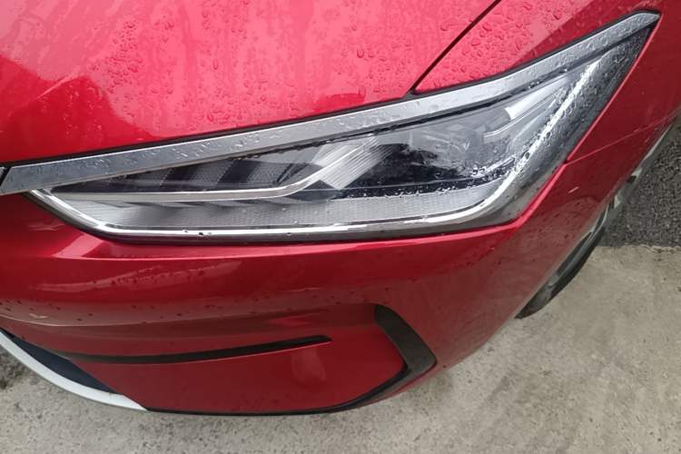 Used BYD Qin PLUS 2021 EV 400KM Luxury Model Left Front Headlight