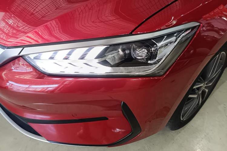 Used BYD Qin PLUS 2021 EV 500KM Premium Model Left Front Headlight