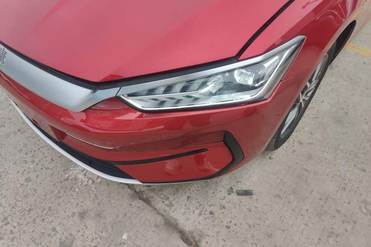 Used BYD Qin PLUS 2021 EV 400KM Luxury Model Left Front Headlight