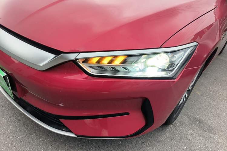 Used BYD Qin PLUS 2021 EV 500KM Luxury Model Left Front Headlight