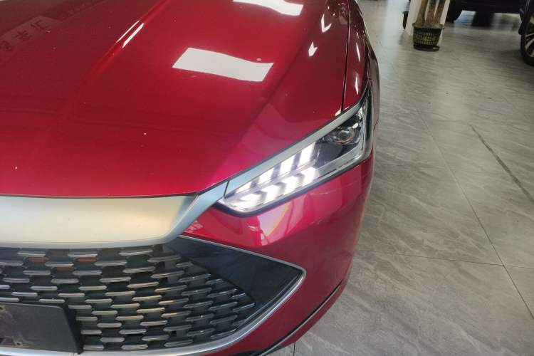 Used BYD Qin PLUS 2021 DM-i 55KM Flagship Model Left Front Headlight