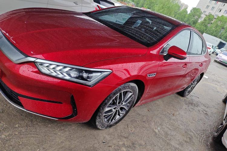 Used BYD Qin PLUS 2021 EV 500KM Luxury Model Left Side