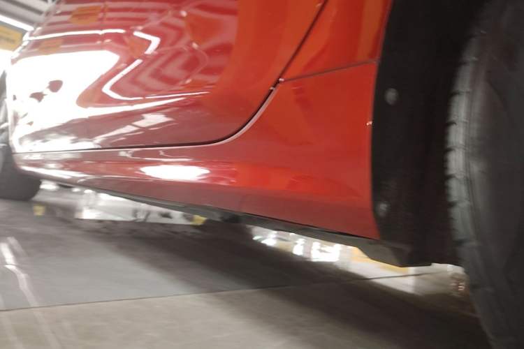 Used BYD Qin PLUS 2021 EV 500KM Premium Model Left Side Sill