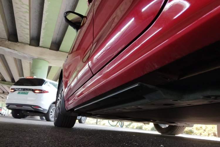 Used BYD Qin PLUS 2021 EV 400KM Luxury Model Left Side Sill