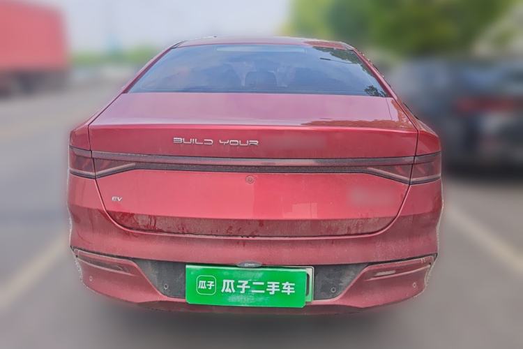 Used BYD Qin PLUS 2021 EV 600KM Flagship Model Rear