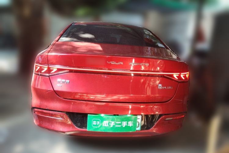 Used BYD Qin PLUS 2021 EV 500KM Luxury Model Rear