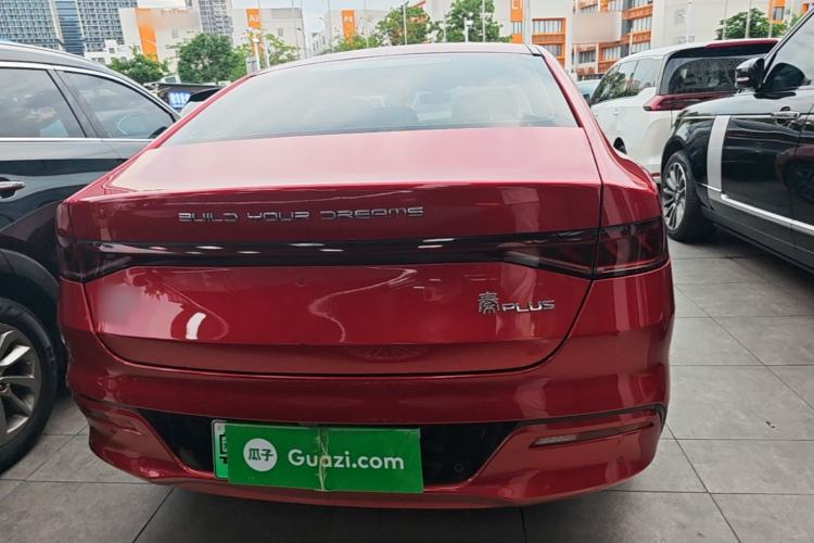 Used BYD Qin PLUS 2021 DM-i 55KM Flagship Model Rear