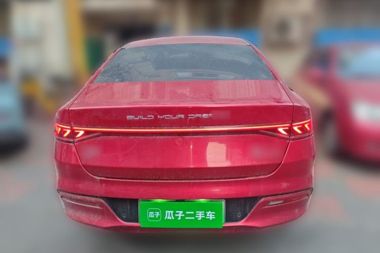 Used BYD Qin PLUS 2021 EV 600KM Flagship Model Rear
