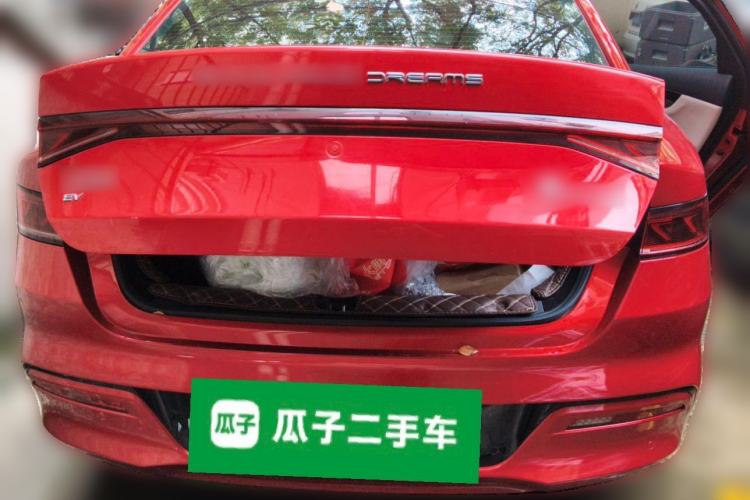 Used BYD Qin PLUS 2021 EV 500KM Luxury Model Rear