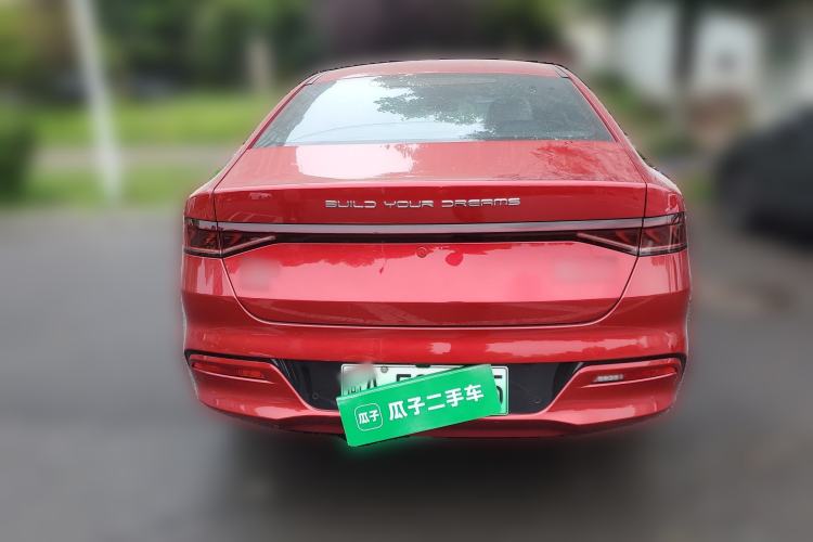 Used BYD Qin PLUS 2021 DM-i 55KM Flagship Model Rear