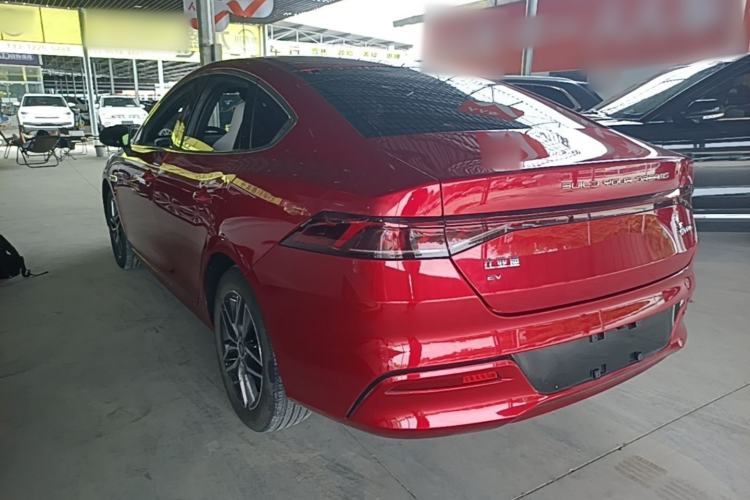Used BYD Qin PLUS 2021 EV 500KM Premium Model Rear Left 45 Deg