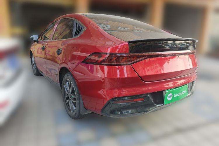 Used BYD Qin PLUS 2021 DM-i 120KM Flagship Model Rear Left 45 Deg