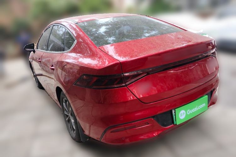 Used BYD Qin PLUS 2021 DM-i 55KM Prestige Model Rear Left 45 Deg
