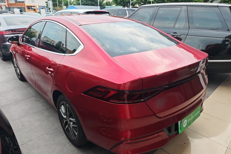 Used BYD Qin PLUS 2021 DM-i 55KM Flagship Model Rear Left 45 Deg