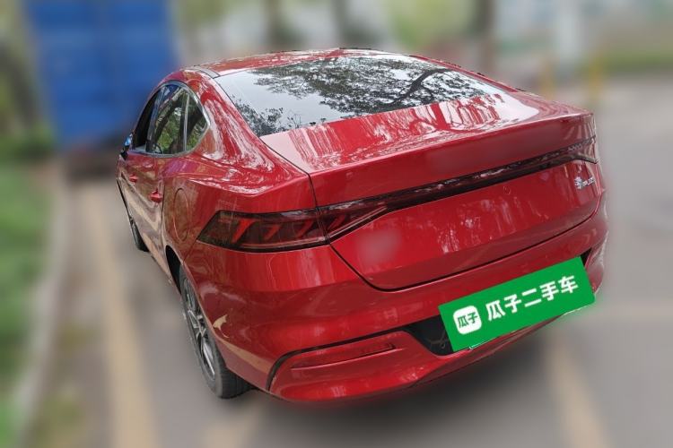 Used BYD Qin PLUS 2021 DM-i 120KM Flagship Model Rear Left 45 Deg