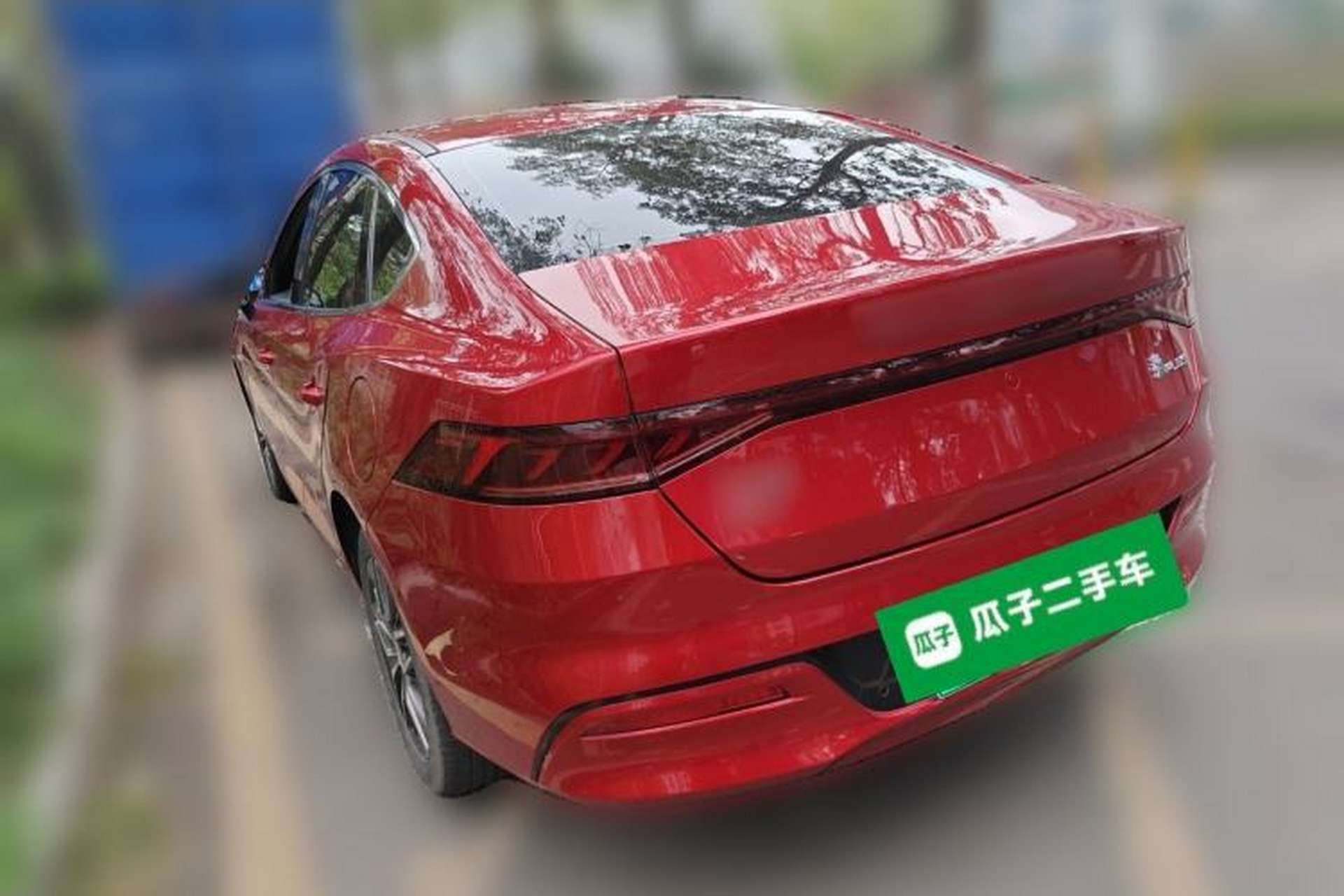 Used BYD Qin PLUS 2021 DM-i 120KM Flagship Model Rear Left 45 Deg