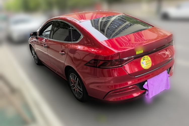 Used BYD Qin PLUS 2021 DM-i 120KM Flagship Model Rear Left 45 Deg
