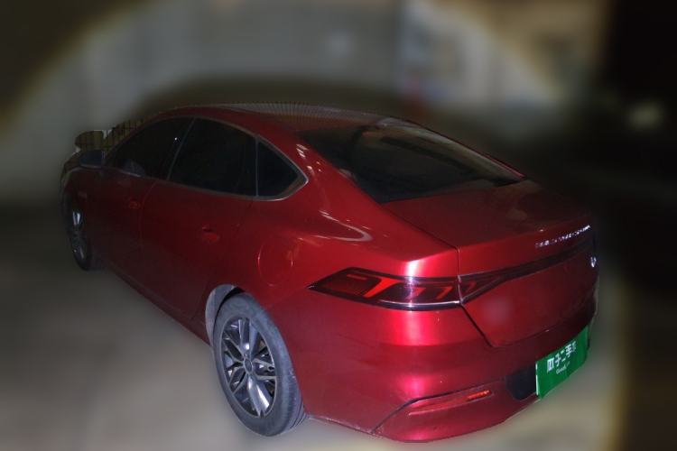 Used BYD Qin PLUS 2021 DM-i 55KM Flagship Model Rear Left 45 Deg