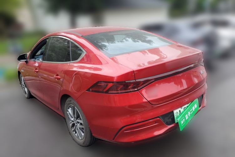 Used BYD Qin PLUS 2021 DM-i 55KM Flagship Model Rear Left 45 Deg