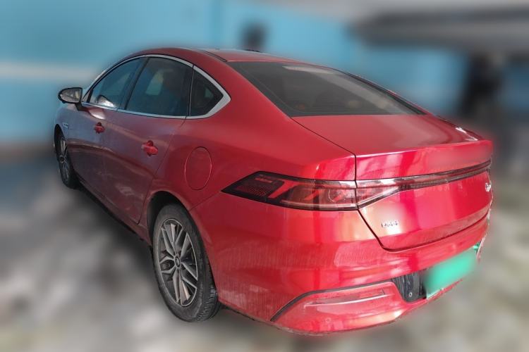 Used BYD Qin PLUS 2021 DM-i 55KM Flagship Model Rear Left 45 Deg