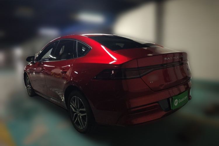 Used BYD Qin PLUS 2021 EV 400KM Luxury Model Rear Left 45 Deg