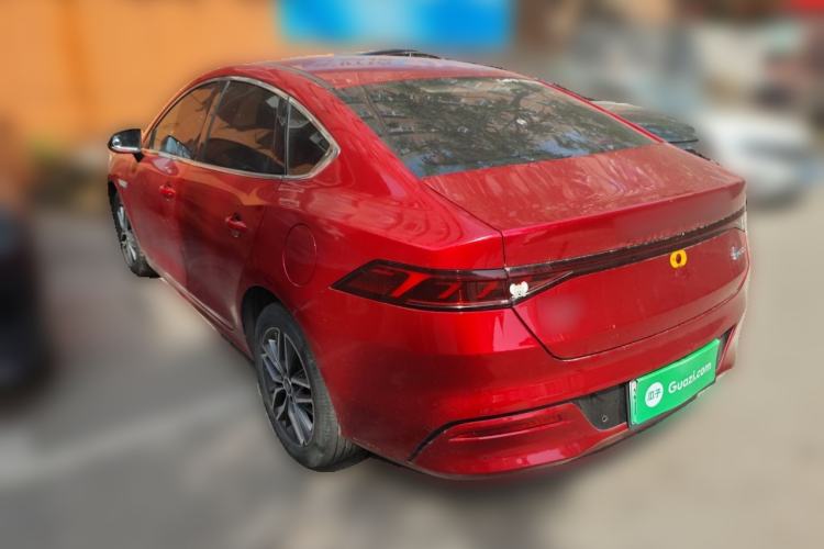 Used BYD Qin PLUS 2021 DM-i 55KM Flagship Model Rear Left 45 Deg