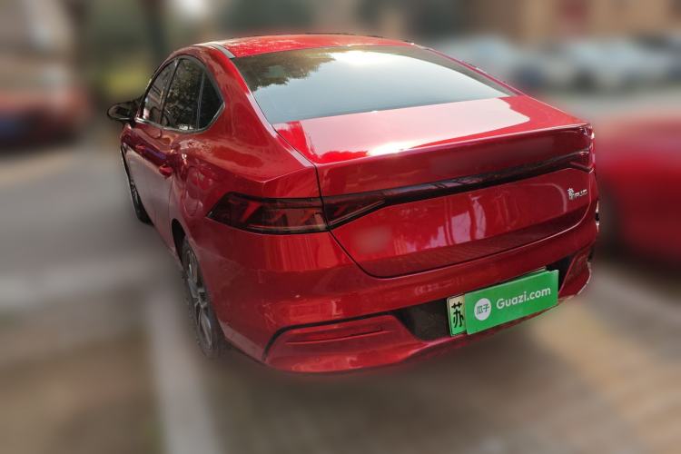 Used BYD Qin PLUS 2021 DM-i 120KM Prestige Model Rear Left 45 Deg
