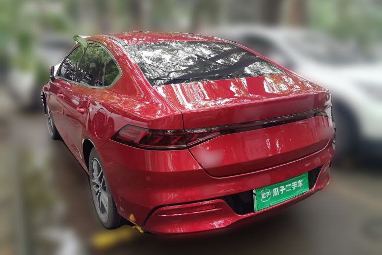 Used BYD Qin PLUS 2021 DM-i 120KM Flagship Model Rear Left 45 Deg
