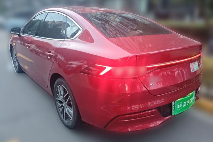 Used BYD Qin PLUS 2021 EV 500KM Premium Model Rear Left 45 Deg